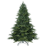Artificial 4ft Green Christmas Tree with 856 PE/PVC Mixed Branch Tips, Steel wire, Hinged Premium & 20757234