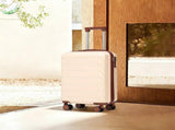 20 Inch ABS Hard Shell Travel Checked Luggage - Scratch Resistant Surface Four Multi-Directional W2787P437246