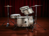 Full Size Adult Drum Set 5-Piece Silver with Bass Drum, two Tom Drum, Snare Drum, Floor Tom, 16" 94760800