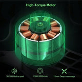 Massage Gun Deep Tissue Percussion Massager for Athletes,Handheld Body Back Muscle Massager Gun with 41169165