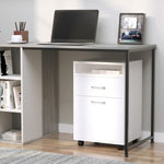 ZUN File Cabinet/ Storage cabinet-White （Prohibited by WalMart） 22792954
