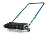 19in Push Spike Aerator, Heavy Duty Rolling Lawn Aerator, Rotary Spike Lawn Aerator, Manual Aeration 64590141