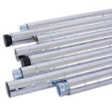 6 Tier 6000lbs Capacity NSF Metal Shelf Wire Shelving Unit, Heavy Duty Adjustable Storage Rack with W465142130