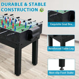 ZUN 2x4ft 10-in-1 Combo Game Table Set w/ Hockey, Foosball, Pool, Shuffleboard, Ping Pong W1753P197632