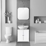 Storage Furniture Bathroom Sink Cabinet White 90834311