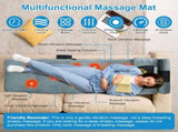 Vibration Massage Mat Neck Kneading Massager - 20 Nodes, 3 Massage Modes/Speeds, 9 42862387