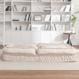 Upholstered Human Dog Bed for Adult & Pets,with 5 Adjustable Position &Massage Pillow, Bean Bag W1170P282474