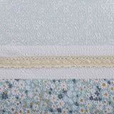 King/Cal King 5 Piece Seersucker Comforter Set with Throw Pillows B035128847