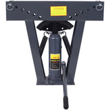 12 Ton Pipe Bender Manual Hydraulic, Piping Bending Exhaust Tube Fabric with 6 Dies, Adjustable W465P192111
