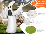 12 Feet Halloween Inflatable Ghost Decoration 42632332