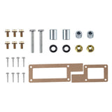 2 Door Flat Glass Power Window Kit with Switches Wiring Universal 63381192