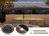 13 Feet Umbrella with LED Lights 00220763