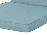 HONOLULU CLUB CHAIR CUSHION SET, BACK CUSHION AND SEAT CUSHION, TEAL, SET OF 2, N775P270231T