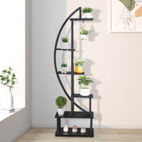 6th Floor Half Moon Ironwood Suitable For Garden Balcony Patio Lawn Home Decoration Plant Stand 96802284