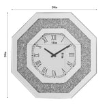 Octagonal Mirror Wall Clocks and Artificial Gemstone Wall Clocks W1005P190043
