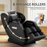 ZUN 2024Massage Chair Recliner with Zero Gravity with Full Body Air Pressure W1875P254014