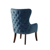 ZUN Button Tufted Back Accent Chair B03548252