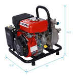 ZUN Gas Powered Water Transfer Pump,Portable Petrol High Flow for Garden Farm Irrigation,powerful 3HP W46541501