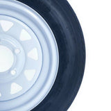 2x TL P811 Tires & Rims 530-12 4 Ply 5 lugs on 4.5" Center 4" Front, Rear tires 22760380