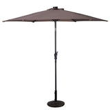 9 Feet LED Solar Umbrella 90299232