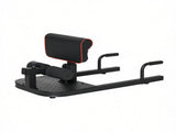 Black 3-in-1 Padded Push Up Sit Up Squat Machine All-in-One Home Gym Fitness Equipment for Core & 64751637
