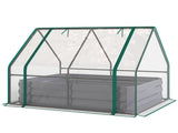 Garden Bed with Mini Greenhouse 82545750
