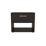 Alpine 18" High One Drawer Nightstand with One Shelf, Side Table, End Table For Bedroom, Living Room B200P286942