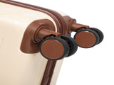 14"/20" 2 pcs/set in ABS Spinner Wheel Luggage, with Combination Lock,14" Cosmetic Case W2787P337451