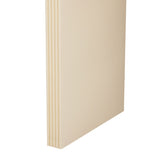 TREXM Unique Modern Rounded Silhouette and Smooth Surface Console Table with 2 Drawers for Living N715P196580A