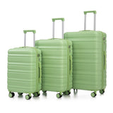 3 in 1 20"/24"/28" 3 pcs/set in ABS Spinner Wheel Luggage, Carry on Suitcase, Matching Color, 90206445