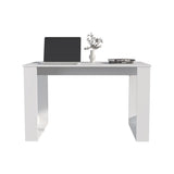 Oviedo 120 Writing Desk, White B200P286972