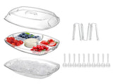Fruit Ice Serving Tray Chilled Veggie Tray Shrimp Cocktail Serving Dish Appetizer Party Serving 56868262