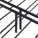 King Size Bed Frame , Heavy Duty Metal Bed Frame , Quick & Easy Assembly, No Noise, Black W311P282481