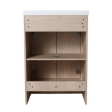 24" Freestanding Bathroom Vanity with 2 Soft-Close Cabinet Doors ,Only Vanity without W99972838