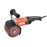 110V Burnishing Polishing Machine Polisher Handheld Sander with 2 Polishing Wheels 55554724