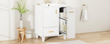 24" Bathroom Vanity with Sink, Bathroom Cabinet with Door Shelf, Deep Drawer, 2-Tier Pull-Out N759P269734K