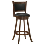 Chestnut and Black Swivel Stool B062P153505