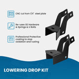 4" Drop Lowering Kit for Chevy Tahoe Suburban GMC Yukon XL Denali 2007-2014 35437626