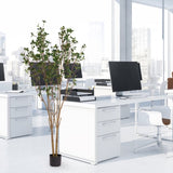 Artificial leaf planter Large Uv artificial plant branch 160CM double pole island spring flower W2945P278476