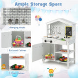 Kids Wooden Pretend Toy With Storage & Accessories 45528823