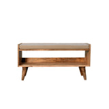Oak-ish Nordic Storage Bench B182P166670