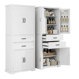 Storage Cabinet with Multi-Functional Storage Space for Kitchen/Bathroom/Dining Room/Living Room , 2 N759P293426K