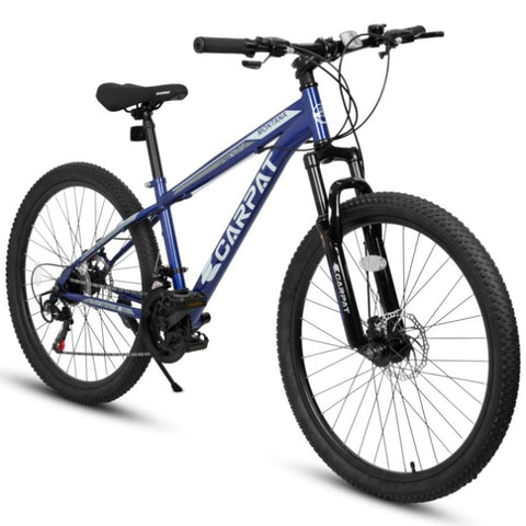 ZUN A2610 26 inch Mountain Bike 21 Speeds, Suspension Fork, Steel Frame Disc-Brake for Men Women Mens W709P172701