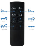 Adjustable Bed Base - Three Fold-TXL-Motorized Head and Foot Incline - Quick and Easy Assembly W162370590