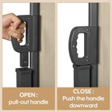 Retractable Side Screen Awning, UV Resistant, Waterproof, Patio Privacy Screen for Garden, Balcony, W419P286382