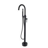 Freestanding Bathtub Faucet with Hand Shower W1533125166