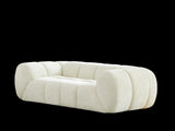 Chenille Pure Foam Sofa, Quilted Cloud Sofa, Deep-Seat Chenille Pure Foam Sofa, Comfortable W834P442225
