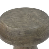 MGO Mushroom Side Table,Wood-like texture, Natural Color N770P200249N
