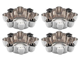 4X 8 Lug Wheel Chrome 99-05 Ford F250 F350 Center Hub Caps Rim Dust Covers ABS 79406856