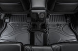 MKR Waterproof and Stain-resistant TPE Car Floor Mats Black 3 PCS For Jeep Wrangler JL 2018 4 Doors W2801P279860